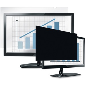 Fellowes PrivaScreen™ Blackout Privacy Filter - 24.0" Wide - For 24" Widescreen LCD Monitor, Notebook - 16:9 - Fingerprint Resistant, Scratch Resistant - Polyethylene - 1 Pack