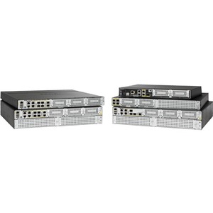 Cisco 4 Ports Management Port 8 Slots Gigabit Ethernet Power Supply 1u Rack Mountable Wall Mountable Isr4431vseck9