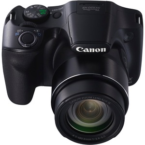 Canon PowerShot SX520 HS 16 Megapixel Compact Camera - Black