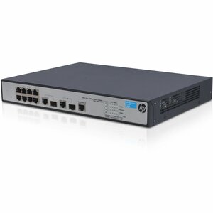 Hp 8 Ports Manageable 2 X Expansion Slots 10 100base Tx 10 100 1000base T Shared Sfp Slot 2 X Sfp Slots 2 Layer Supported Redundant Power Supply 1u High Rack Mountable Jg537a