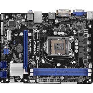 ASRock H61M-DGS R2.0 Desktop Motherboard - Intel H61 Express Chipset - Socket H2 LGA-1155 - Micro ATX - 1 x Processor Support - 16 GB DDR3 SDRAM Maximum RAM - 1.60 G