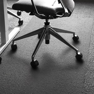 Ultimat® XXL Polycarbonate Rectangular Chair Mat for Carpets - 60" x 79" - Clear Rectangular Polycarbonate Chair Mat For Carpets - 79" L x 60" W x 0.09" D