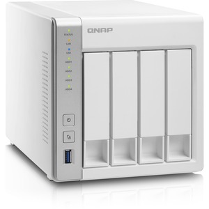 QNAP Turbo NAS TS-431 4 x Total Bays NAS Server - Tower - 1 x Freescale Cortex A9 Dual-core 2 Core 1.20 GHz - 512 MB RAM - Serial ATA/600 - RAID Supported 0, 1, 5,