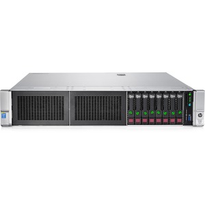 HP ProLiant DL380 G9 2U Rack Server - 1 x Intel Xeon E5-2620 v3 Hexa-core 6 Core 2.40 GHz - 2 Processor Support - 8 GB Standard DDR4 SDRAM Maximum RAM - 12Gb/s SAS