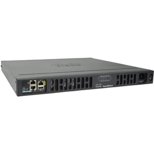 Cisco 3 Ports Management Port 6 Slots Gigabit Ethernet 1u Desktop Rack Mountable Wall Mountable Isr4331k9