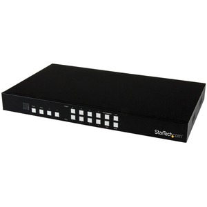 StarTech.com 4x4 HDMI Matrix Switch with Picture-and-Picture Multiviewer or Video Wall - 1920 x 1200