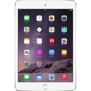 Apple iPad mini 3 MGYE2B/A 16 GB Tablet - 20.1 cm 7.9inch - Retina Display, In-plane Switching IPS Technology - Wireless LAN - Apple A7 - Gold