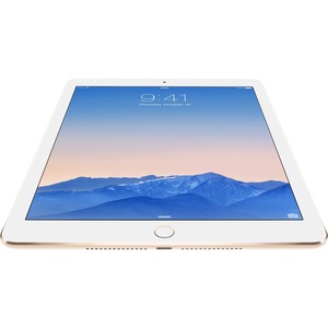 Apple iPad Air 2 MH332B/A 128 GB Tablet - 24.6 cm 9.7inch - Retina Display, In-plane Switching IPS Technology - Wireless LAN - Apple - 4G - Apple A8X 1.50 GHz - Gol