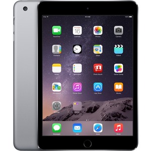 Apple iPad mini 3 MH3E2B/A 16 GB Tablet - 20.1 cm 7.9inch - Retina Display, In-plane Switching IPS Technology - Wireless LAN - Apple - 4G - Apple A7 - Space Gray