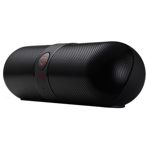 Beats by Dr. Dre Pill Speaker System - Portable - Battery Rechargeable - Wireless Speakers - Black - Bluetooth - USB - Near Field Communication NFC, Lightweight,