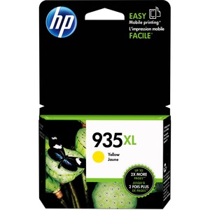 HP 935XL (C2P26AN) Original Ink Cartridge - Inkjet - High Yield - 825 Pages - Yellow - 1 Each