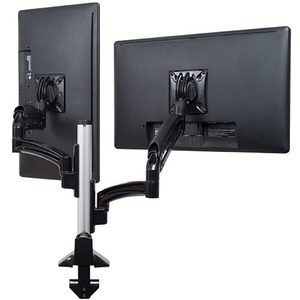 Chief Kontour K1C220BXRH Mounting Arm for Monitor, Display - Black - Height Adjustable - 2 Display(s) Supported - 10" to 32" Screen Support - 44 lb Load Capacity - 100 x 100,