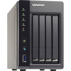 QNAP Turbo NAS TS-453S Pro 4 x Total Bays NAS Server - Tower - Intel Celeron Quad-core 4 Core 2 GHz