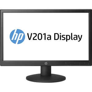 HP V201a 49,4 cm 19.45 LED Backlit Monitor, VGA, Tilt: -5 to plus15, 5 ms, Aspect ratio16:9, Native resolution 1600 x 900 United Kingdom