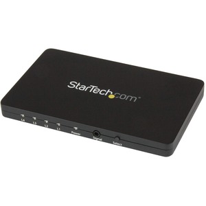 StarTech.com 4-Port HDMI automatic video switch w/ aluminum housing and MHL support