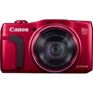 Canon PowerShot SX710 HS 20.3 Megapixel Compact Camera - Red