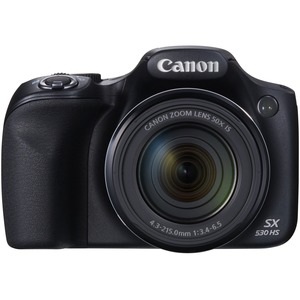 Canon PowerShot SX530 HS 16 Megapixel Compact Camera - Black