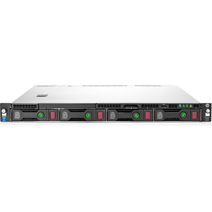 HP ProLiant DL60 G9 1U Rack Server - 1 x Intel Xeon E5-2603 v3 Hexa-core 6 Core 1.60 GHz - 2 Processor Support - 4 GB Standard DDR4 SDRAM Maximum RAM - Serial ATA/