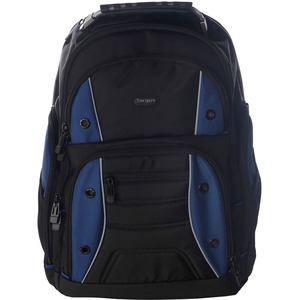 Targus Drifter TSB84302EU Carrying Case Backpack for 40.6 cm 16inch Notebook - Black, Blue - Shoulder Strap