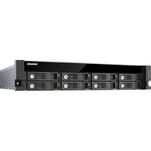 QNAP Turbo vNAS TVS-871U-RP 8 x Total Bays SAN/NAS Server - 2U - Rack-mountable - Intel Core i3 Dual-core