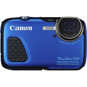 Canon PowerShot D30 12.1 Megapixel Compact Camera - Blue