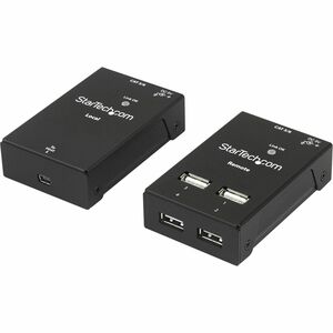 StarTech.com 4-Port USB 2.0-Over-Cat5-or-Cat6 Extender - up to 165ft 50m