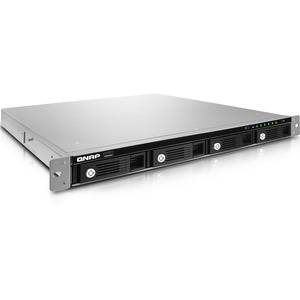 QNAP Turbo NAS TS-451U 4 x Total Bays NAS Server - 1U - Rack-mountable
