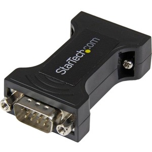 StarTech.com Data Transfer Adapter - 1 Pack - 1 x DB-9 Female Serial - 1 x DB-9 Male Serial - Black