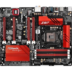 Fatal1ty Z97 Professional Desktop Motherboard - Intel Z97 Express Chipset - Socket H3 LGA-1150 - ATX - 1 x Processor Support - 32 GB DDR3 SDRAM Maximum RAM - 3.20 GH