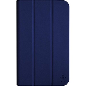 Belkin Tri-Fold Carrying Case Tri-fold for 26.7 cm 10.5inch Tablet - Blueprint - Fabric