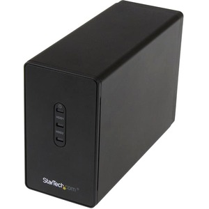 StarTech.com Dual-bay 2.5in Hard Drive Enclosure - USB 3.0 to SATA III 6Gbps with RAID