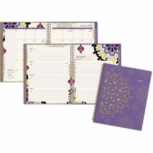 Cambridge Vienna Planner - Small - Weekly, Monthly - 12 Month - January 2026 to December 2026 - 1 Week, 1 Month Double Page Layout - 8 1/2" x 11" Sheet Size - White Sheet - Wi