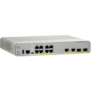 Cisco Catalyst 2960CX-8TC-L 10 Ports Manageable Layer 3 Switch - 8 x Network RJ-45 Ports - 2 x PoEplus Ports - 2 x Expansion Slots - 10/100/1000Base-T, 1000Base-X - U