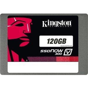 Kingston SSDNow V300 120 GB 2.5inch Internal Solid State Drive - SATA - 450 MB/s Maximum Read Transfer Rate - 450 MB/s Maximum Write Transfer Rate - Bulk