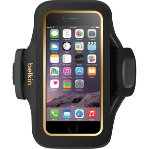 Belkin Slim-Fit Plus Carrying Case Armband for iPhone 6 - Black - Armband