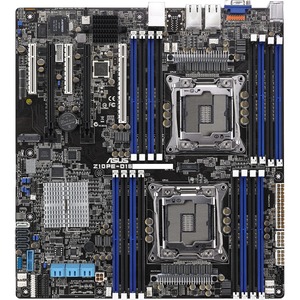 Asus Z10PE-D16/10G-2T Server Motherboard - Intel C612 Chipset - Socket LGA 2011-v3 - SSI EEB - 2 x Processor Support - 1 TB DDR4 SDRAM Maximum RAM - 2.13 GHz Memory