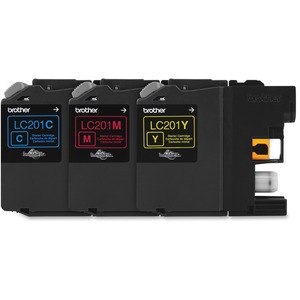 Brother Genuine Innobella LC2013PKS Ink Cartridge - Inkjet - Yield 260 Pages (Per Cartridge) - Magenta, Cyan, Yellow - 3 / Pack