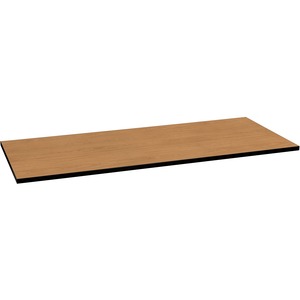 HON Huddle Table Top, 72"W x 30"D - Harvest Black Rectangle, High Pressure Laminate (HPL) Top - 72" Table Top Length x 30" Table Top Width x 1.13" Table Top Thickness - Steel