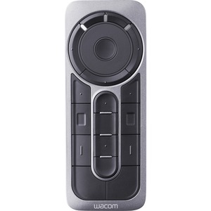 Wacom ExpressKey Wireless Device Remote Control - For Graphics Tablet - Radio Frequency - Lithium Ion Li-Ion - Black
