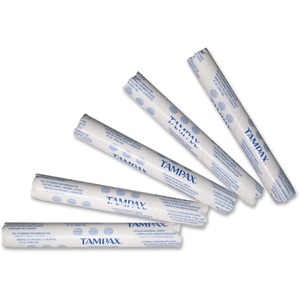 Tampax Vending Machine Tampons - 500 / Carton - Individually Wrapped, Flushable