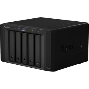 Synology DiskStation DS1515plus 5 x Total Bays NAS Server - Desktop - Intel Atom C2538 Quad-core 4 Core 2.40 GHz - 10 TB HDD - 2 GB RAM DDR3 SDRAM - Serial ATA/600 -
