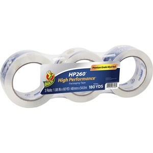 Duck HP260 Packaging Tape - 60 yd Length x 1.88" Width - 3.1 mil Thickness - Temperature Resistant, Tear Resistant, Breakage Resistance - For Shipping, Storing, Moving, Sealin