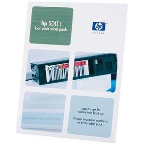 HP Q2003A Barcode Label - 100 x Data Cartridge Label, 10 x Cleaning Label