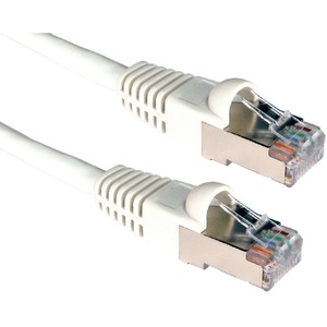 Cables Direct 20 m Category 6a Network Cable for Switch - First End: 1 x RJ-45 Male Network - Second End: 1 x RJ-45 Male Network - Patch Cable - Shielding - Gold Pla