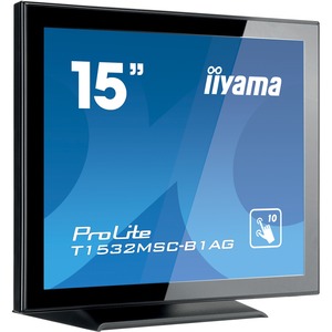 Iiyama ProLite T1532MSC-B1AG - LED monitor - 15inch - touchscreen Black