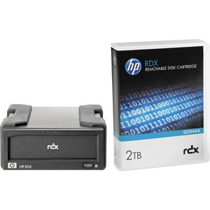 HP 2 TB RDX Technology External Hard Drive Cartridge
