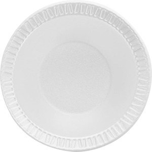 Dart Concorde 6 oz Nonlaminated Foam Bowls - 125 / Bag - Serving - Disposable - White - Textured - Foam Body - 8 / Carton