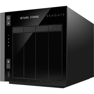 Seagate STED2008000 4 x Total Bays NAS Server - Desktop - 8 TB HDD - Gigabit Ethernet - 3 USB Ports - Network RJ-45 - Windows Server 2012 R2 Essentials