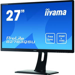 Iiyama ProLite B2783QSU-B1 - QHD LED monitor - 27inch Black