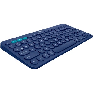 Logitech K380 Keyboard - Wireless Connectivity - Bluetooth - Blue